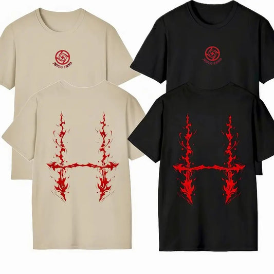 Reversible Jujutsu Kaisen T-Shirt | Double-Sided Graphic Anime Tee | Official Merchandise for Fans