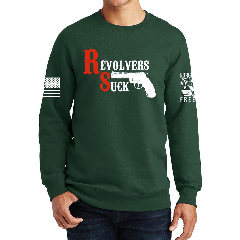Revolvers Suck Sweatshirt Style003 T-Shirts, Hoodie | CoreVibeTees.com (Image 2)