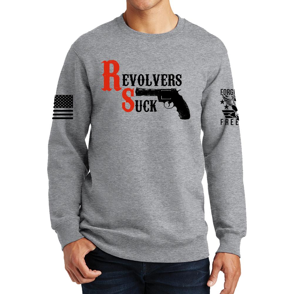 Revolvers Suck Sweatshirt Style003 T-Shirts, Hoodie | CoreVibeTees.com (Image 4)