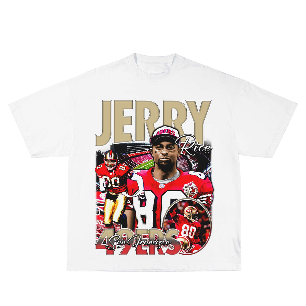 Jerry Rice Tee Hoodie, Sweatshirt | CoreVibeTees.com (Image 3)