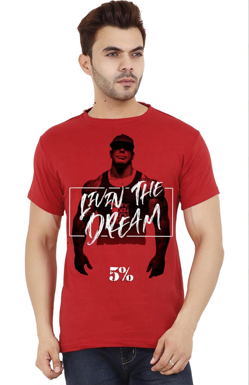 Rich Piana 5% Living The Dream Polyester T-Shirt Hoodie, Sweatshirt | CoreVibeTees.com