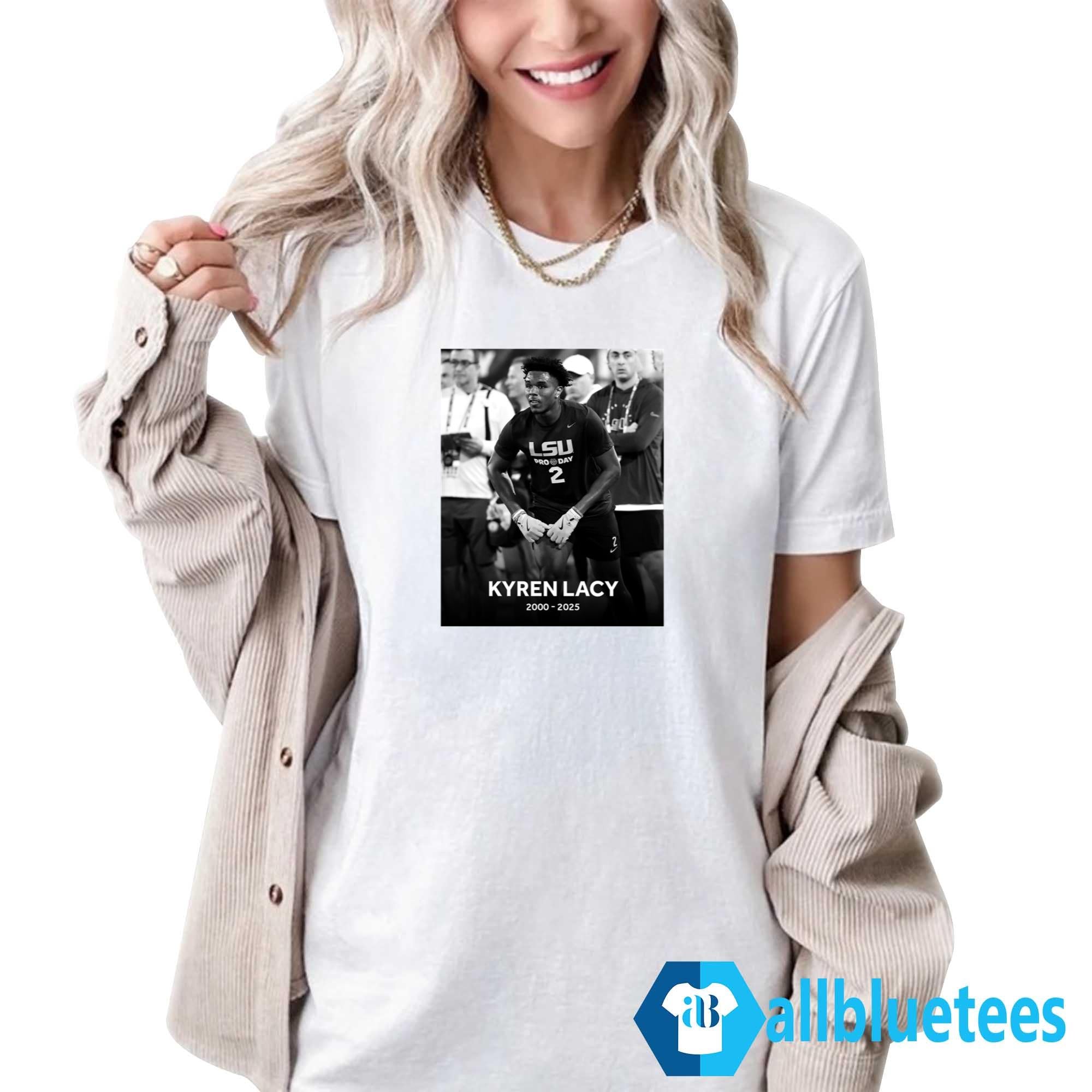 Rip Kyren Lacy 2000-2025 Shirt