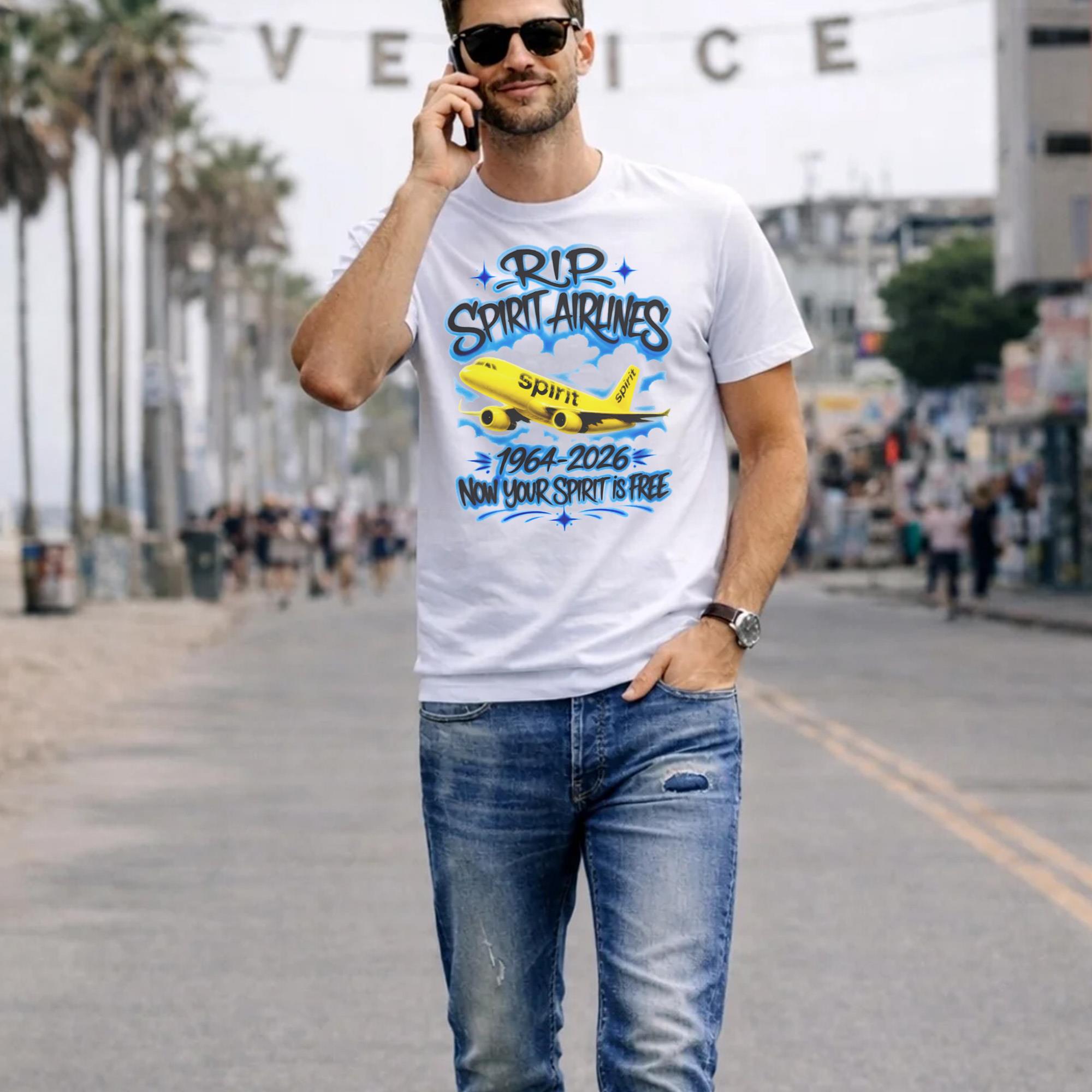 RIP Spirit Airlines 1964-2026 Shirt
