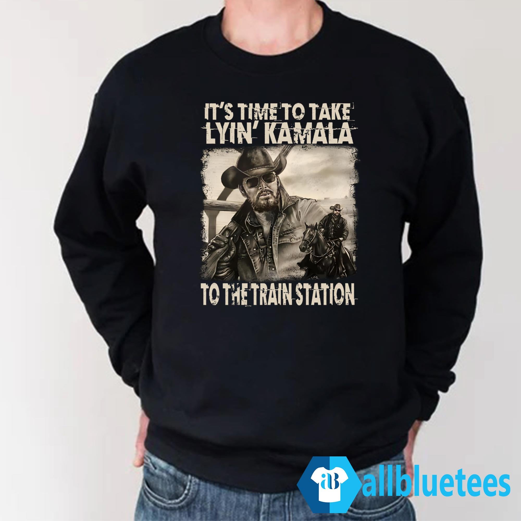 Rip Wheeler It’s Time To Take Lyin’ Kamala To The Train Station Shirt
