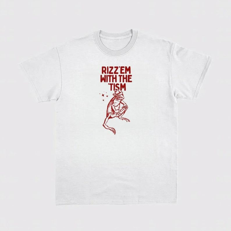 Rizz em with the Tism Unisex Heavy Cotton  T-shirt, sweater and Hoodie