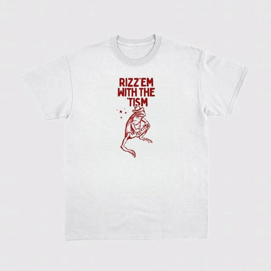Rizz em with the Tism Unisex Heavy Cotton  T-shirt, sweater and Hoodie