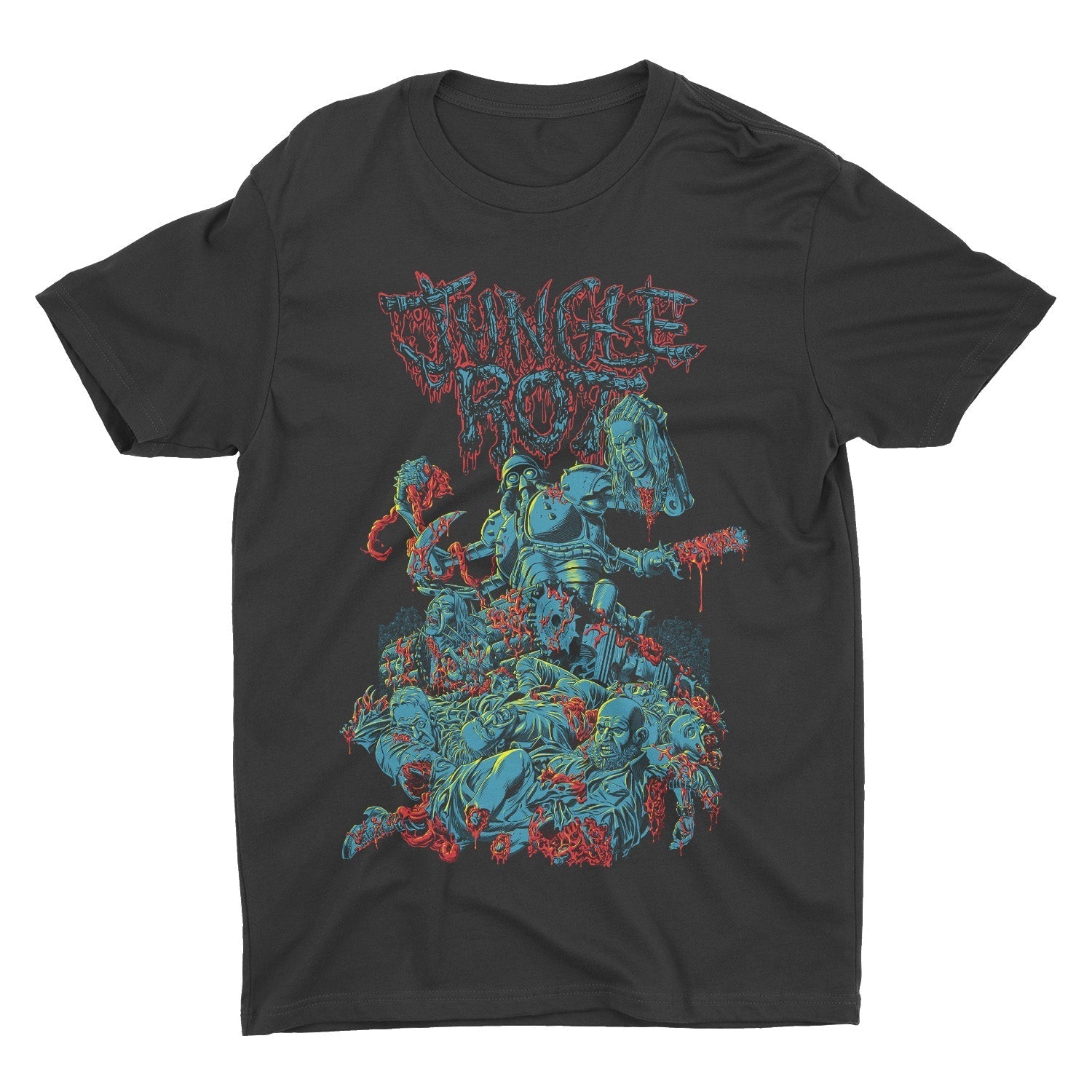 Jungle Rot - Killer Robot t-shirt Hoodie, Sweatshirt | CoreVibeTees.com (Image 2)