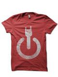 Rock On Red Tee Hoodie, Sweatshirt | CoreVibeTees.com