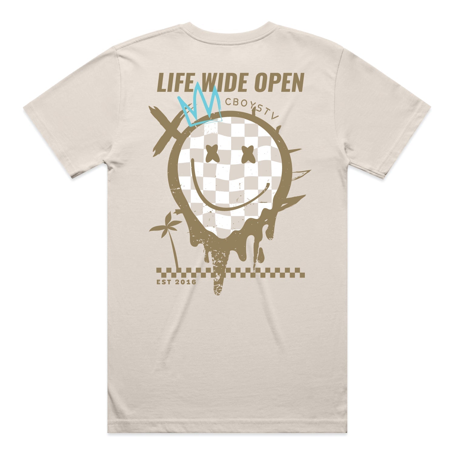 Tan Rockstar Tee Hoodie, Sweatshirt | CoreVibeTees.com (Image 1)