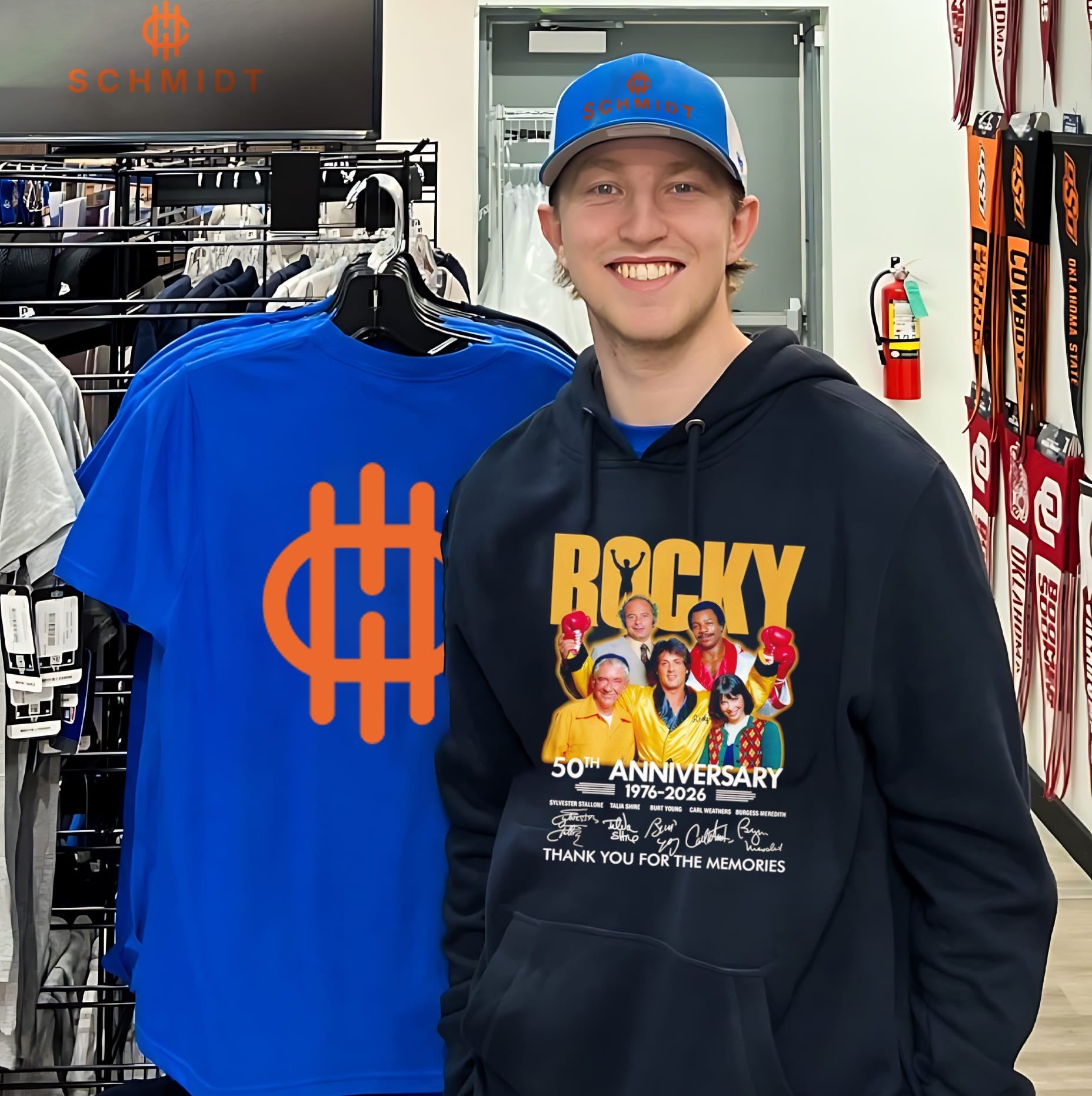 Rocky 50th Anniversary 1976-2026 Thank You For The Memories shirt