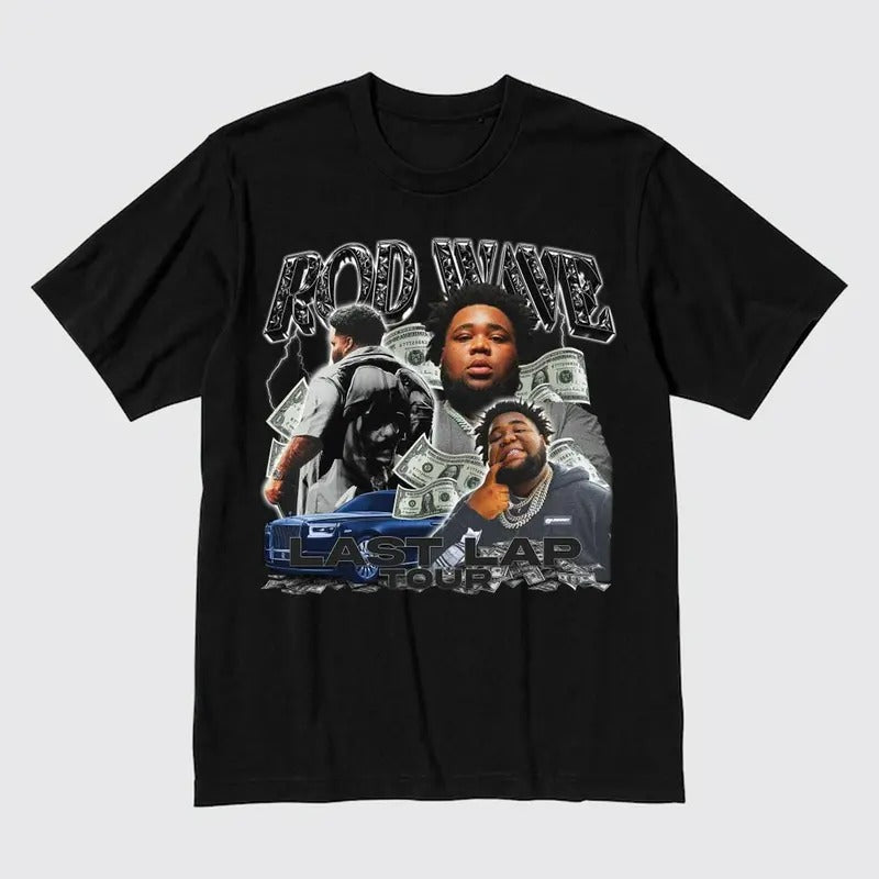 Rod Wave Concert 2024 Tee - Last Lap Tour Graphic Shirt