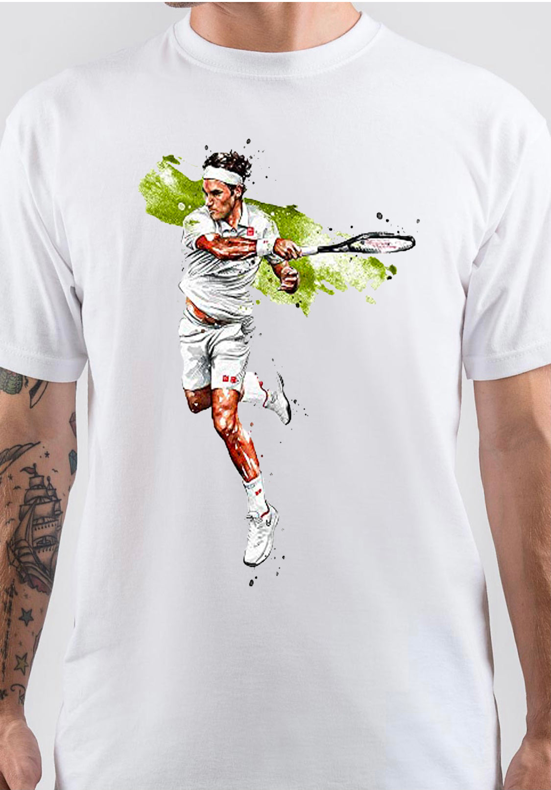 Roger Federer Wimbledon White T-Shirt Hoodie, Sweatshirt | CoreVibeTees.com