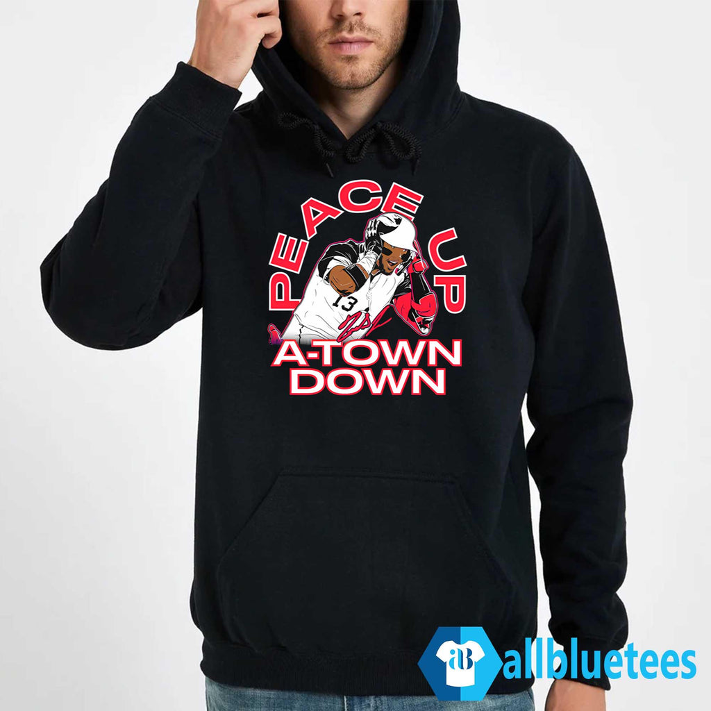 Ronald Acuna Jr The Grenade Peace Up A-Town Down Shirt