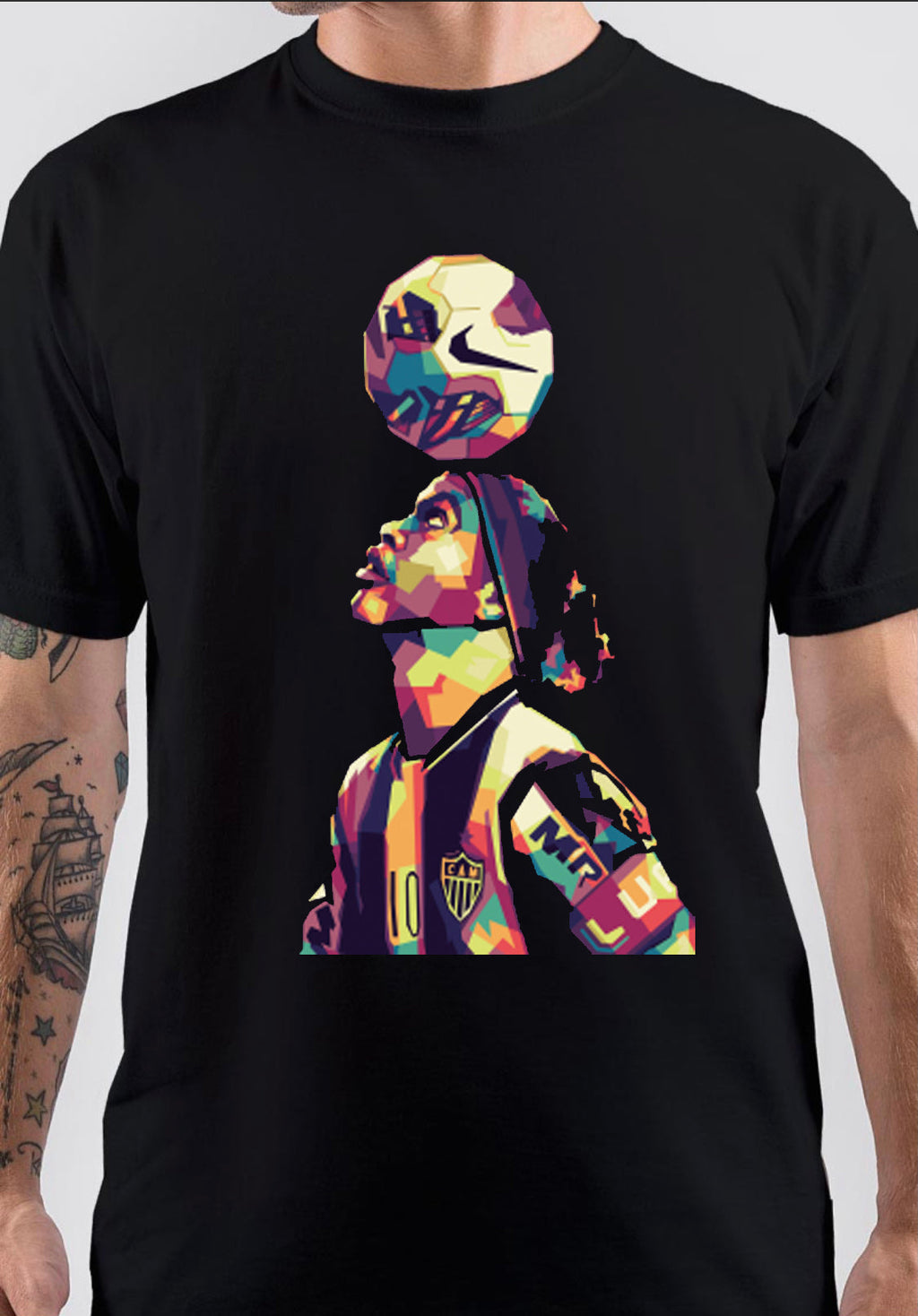 Ronaldinho T-Shirt Style004 Hoodie, Sweatshirt | CoreVibeTees.com