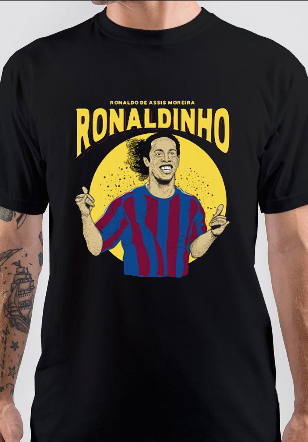 Ronaldinho T-Shirt Style005 Hoodie, Sweatshirt | CoreVibeTees.com