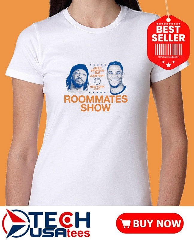 Roommates Show Josh Hart and Jalen Brunson New York City shirt