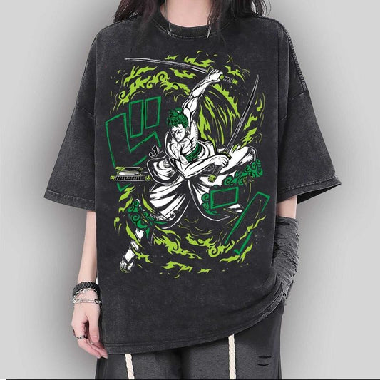 Roronoa Zoro Shirt, Manga Shirt, Japanese Anime Shirt, Anime Graphic Shirt, Manga Shirt, Anime Lovers Shirt Sweatshirt, Hoodie, Comfort Colors