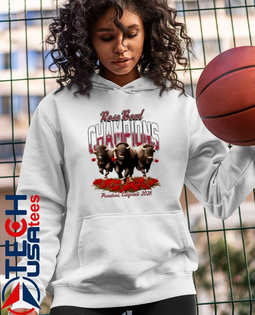 Rose Bowl Game Champions Pasadena California 2026 mascot shirt