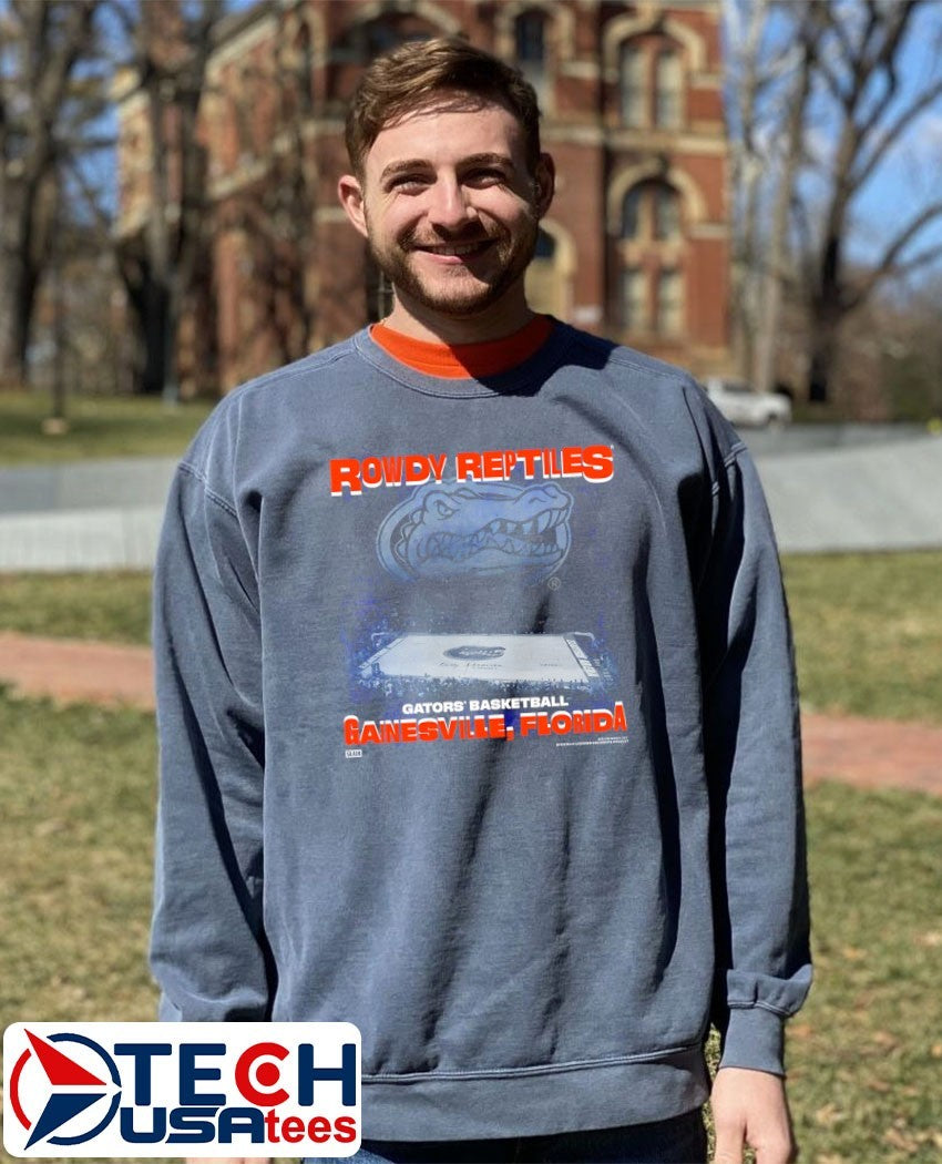 Rowdy Reptiles Gainesville Florida Gators Basketball shirt