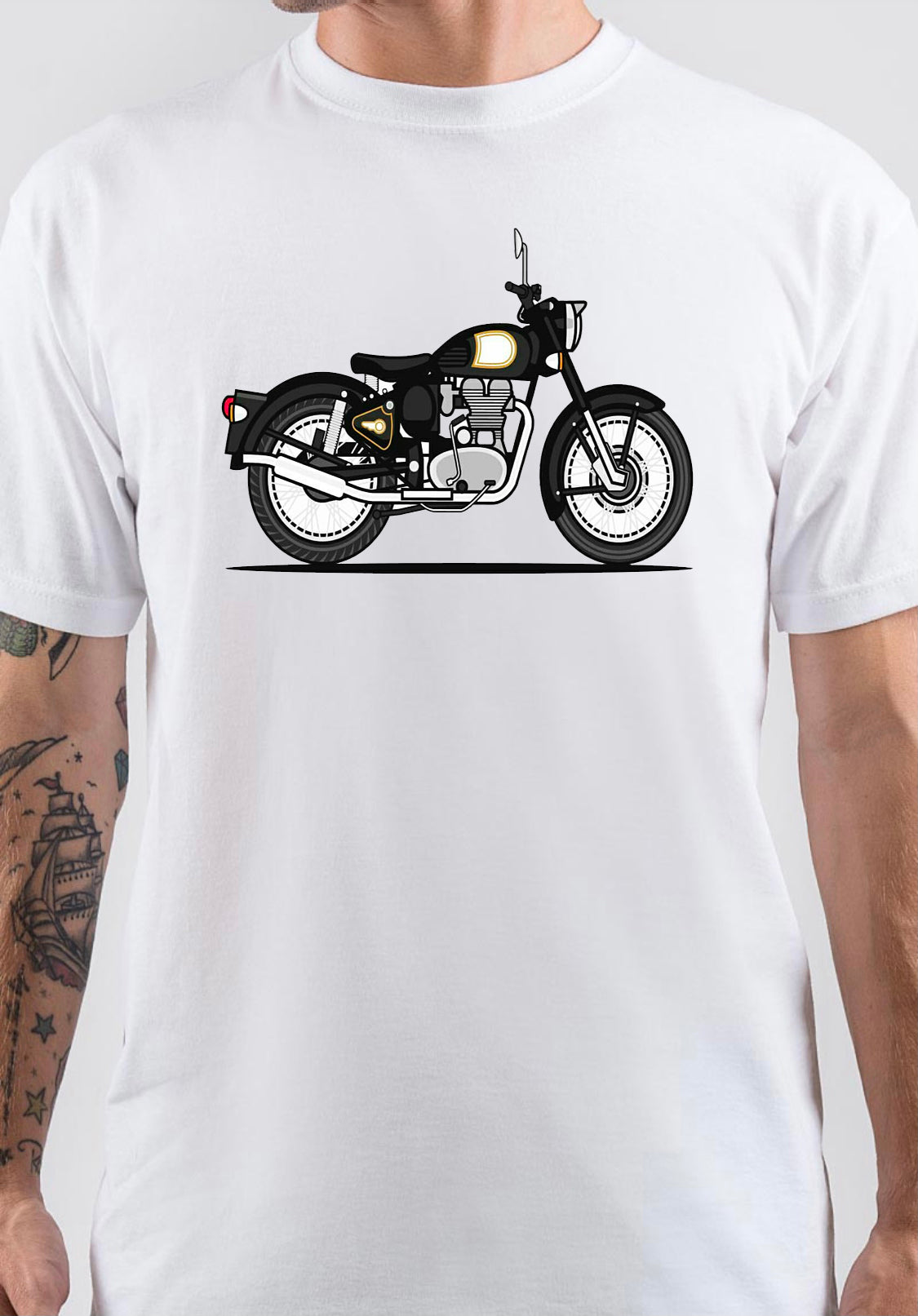 Royal Enfield Classic T-Shirt Hoodie, Sweatshirt | CoreVibeTees.com