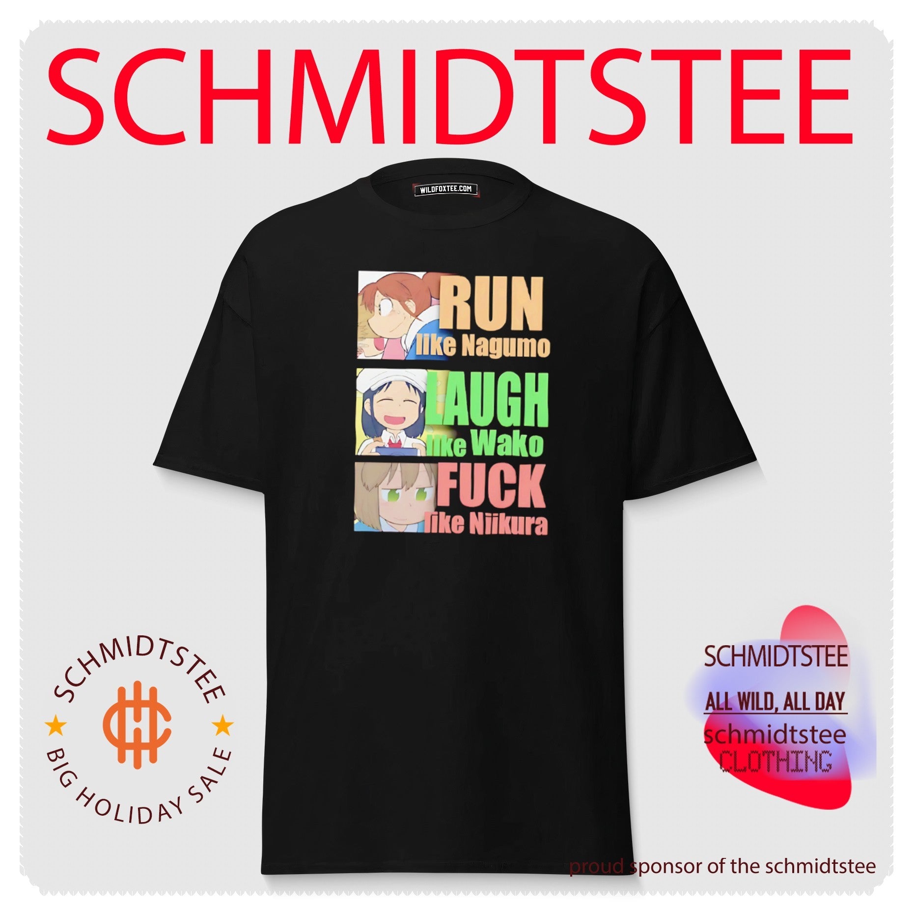 Run like Nagumo Laugh like Wako Fuck like Niikura shirt