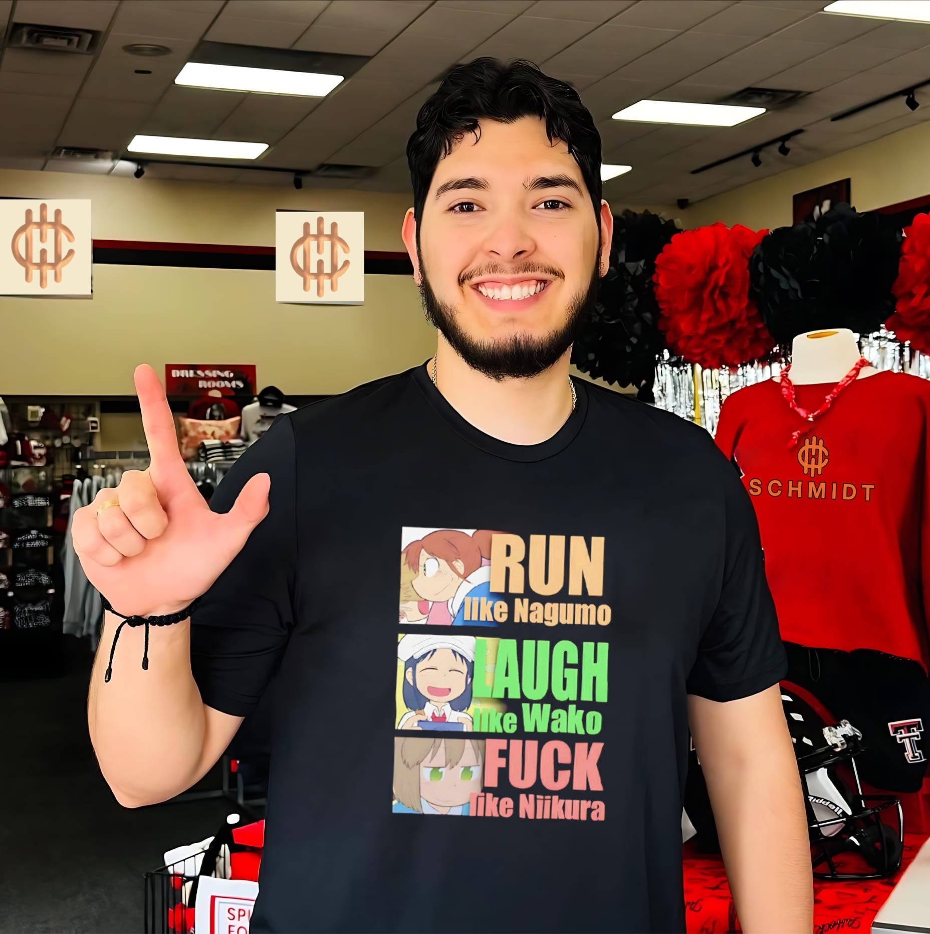 Run like Nagumo Laugh like Wako Fuck like Niikura shirt