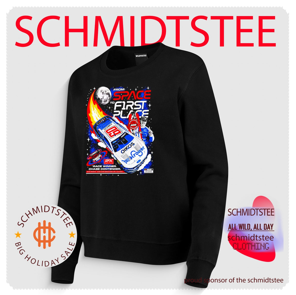 Ryan Preece From Space To First Place Shirt