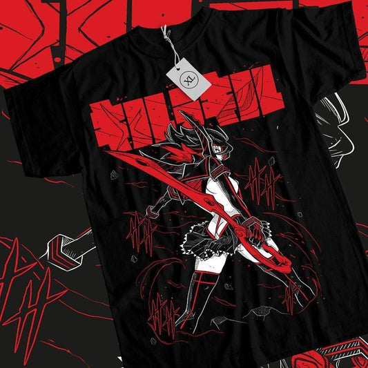 Ryuko Matoi Anime Girl Unisex Shirt Sweatshirt, Hoodie, Comfort Colors