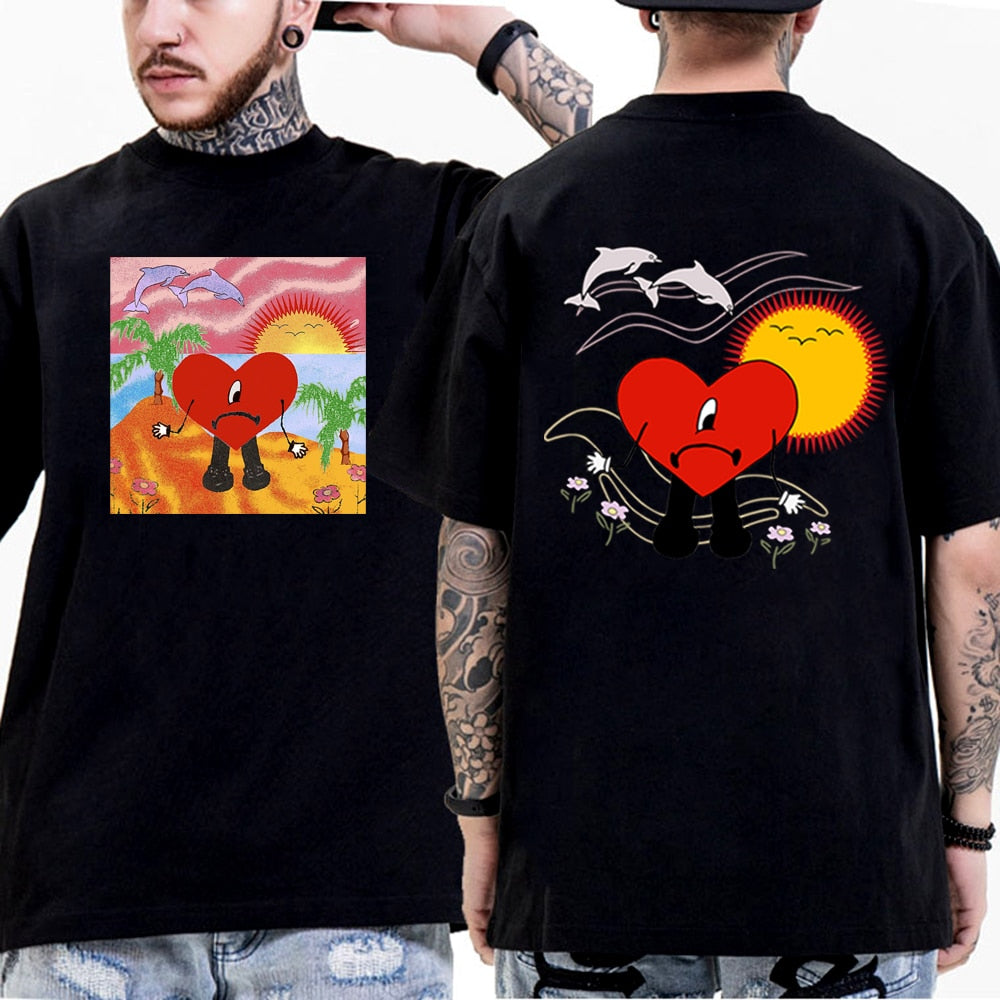 Bad Bunny UN VERANO SIN TI Music Album  Black T shirt Hoodie, Sweatshirt | CoreVibeTees.com (Image 1)