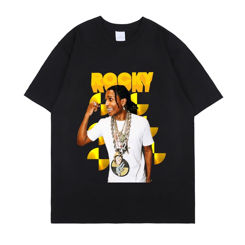 ASAP Rocky T shirt Streetwear Camisetas Hombre Hoodie, Sweatshirt | CoreVibeTees.com (Image 5)