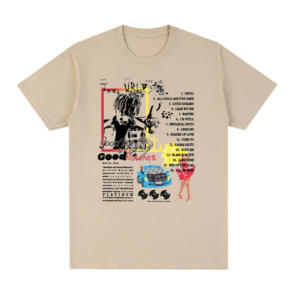 JUICE WRLD Vintage T shirt Hoodie, Sweatshirt | CoreVibeTees.com (Image 1)