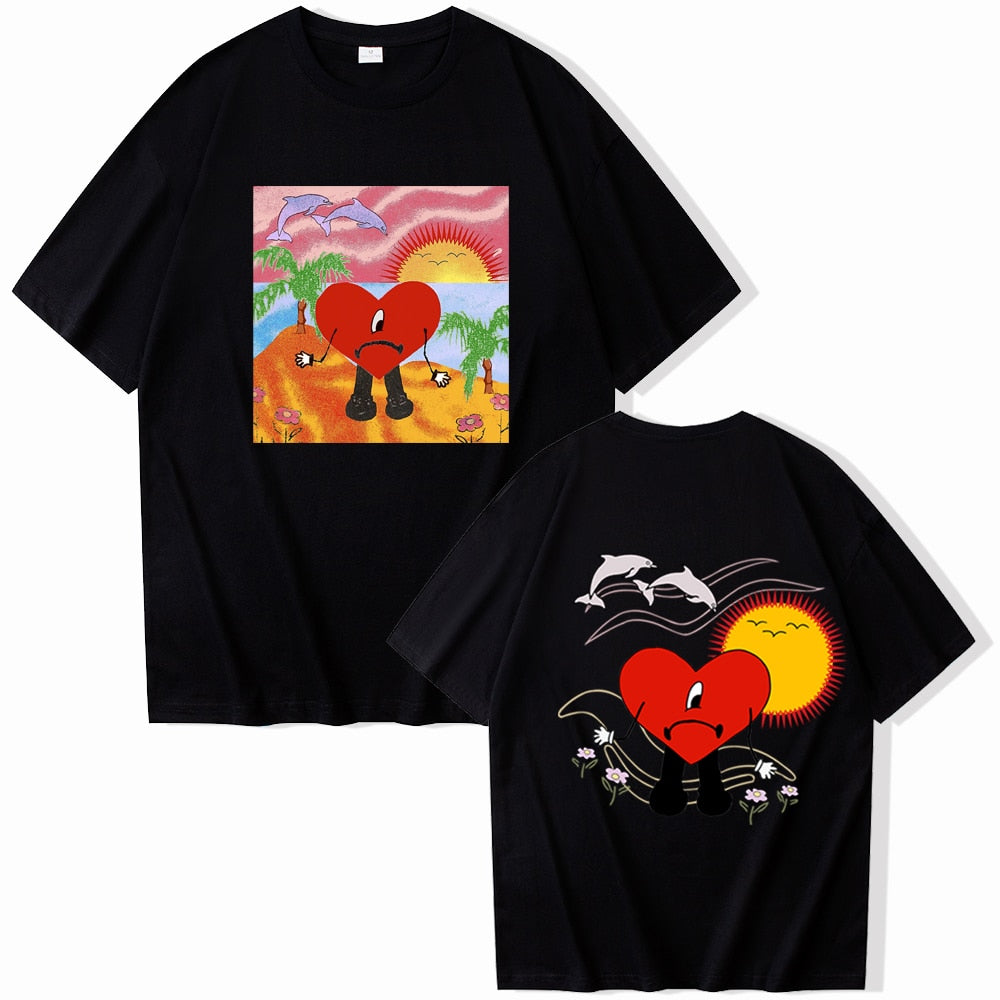 Bad Bunny UN VERANO SIN TI Music Album  Black T shirt Hoodie, Sweatshirt | CoreVibeTees.com (Image 4)