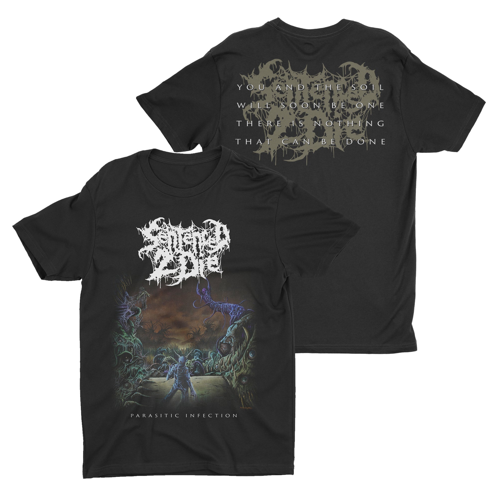 Sentenced 2 Die - Parasitic Infection t-shirt Hoodie, Sweatshirt | CoreVibeTees.com (Image 1)