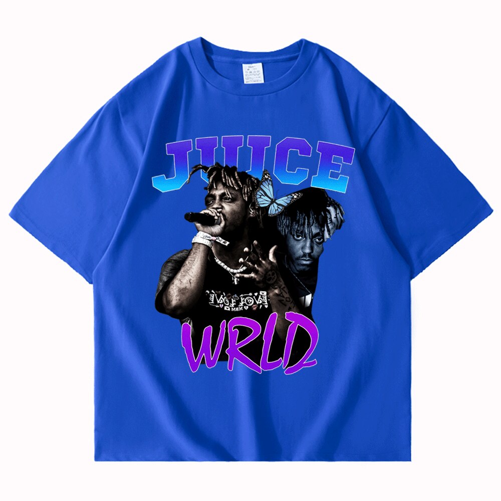 Juice Wrld Smile and Cry Vintage Oversized T Shirt Streetwear Hoodie, Sweatshirt | CoreVibeTees.com (Image 2)
