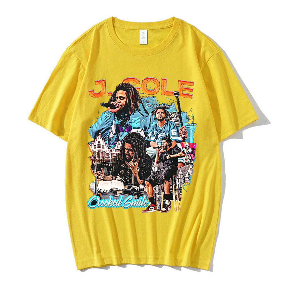 J Cole Crooked Smile Summer T Shirt Hoodie, Sweatshirt | CoreVibeTees.com (Image 3)