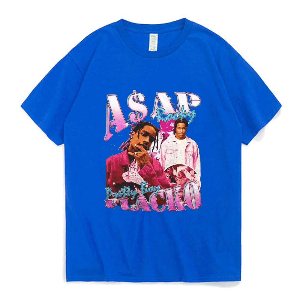 Asap Rocky T Shirt Fashion Streetwear Vintage Punk Hip Hop Hoodie, Sweatshirt | CoreVibeTees.com (Image 3)