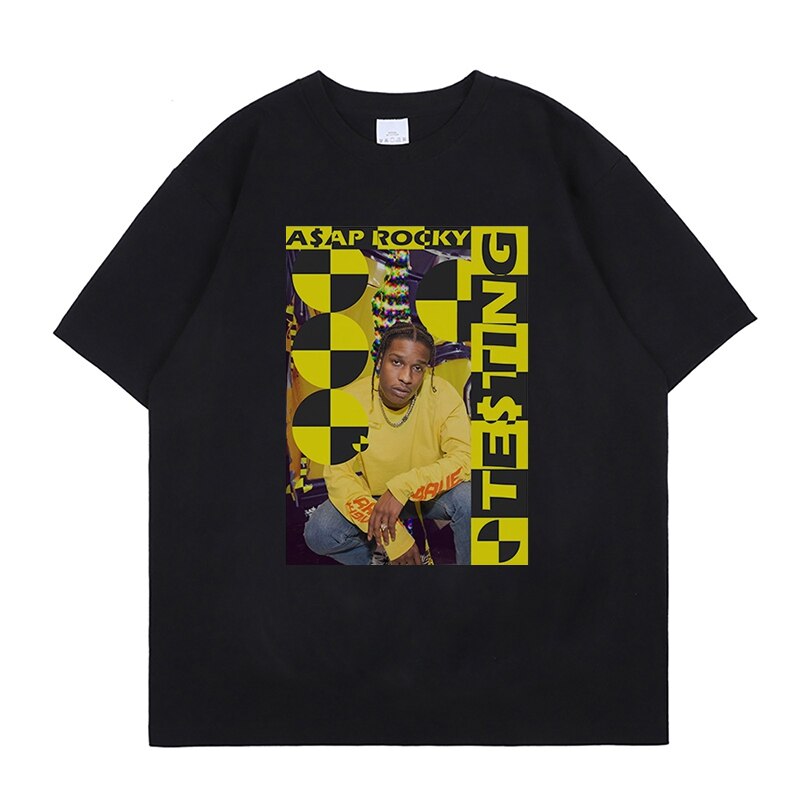 ASAP Rocky T shirt Streetwear Camisetas Hombre Hoodie, Sweatshirt | CoreVibeTees.com (Image 2)