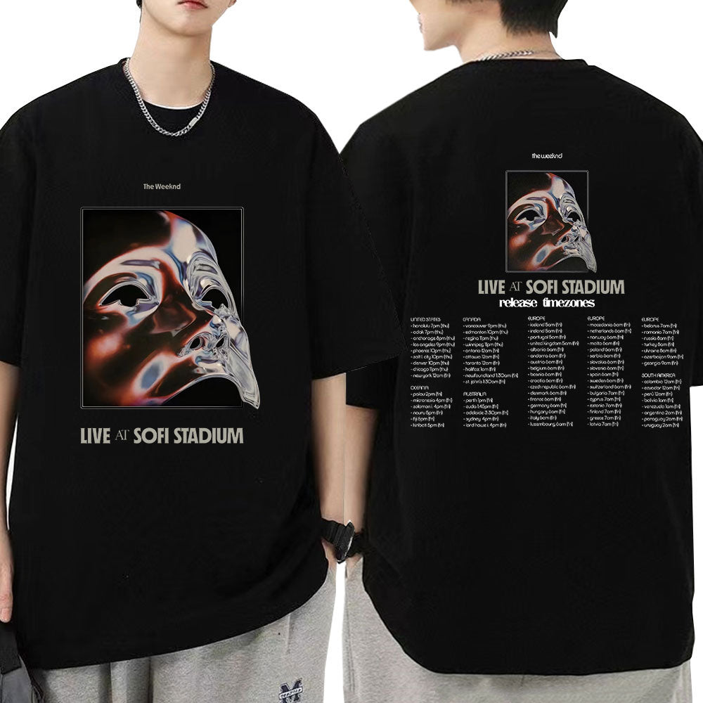 The Weeknd Sofia Stadium T-shirt Hoodie, Sweatshirt | CoreVibeTees.com (Image 1)