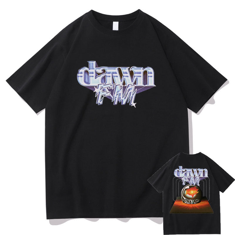 The Weeknd Dawn Fm T-shirt Hoodie, Sweatshirt | CoreVibeTees.com (Image 1)