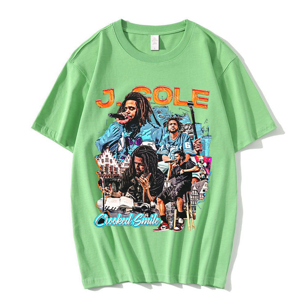 J Cole Crooked Smile Summer T Shirt Hoodie, Sweatshirt | CoreVibeTees.com (Image 2)