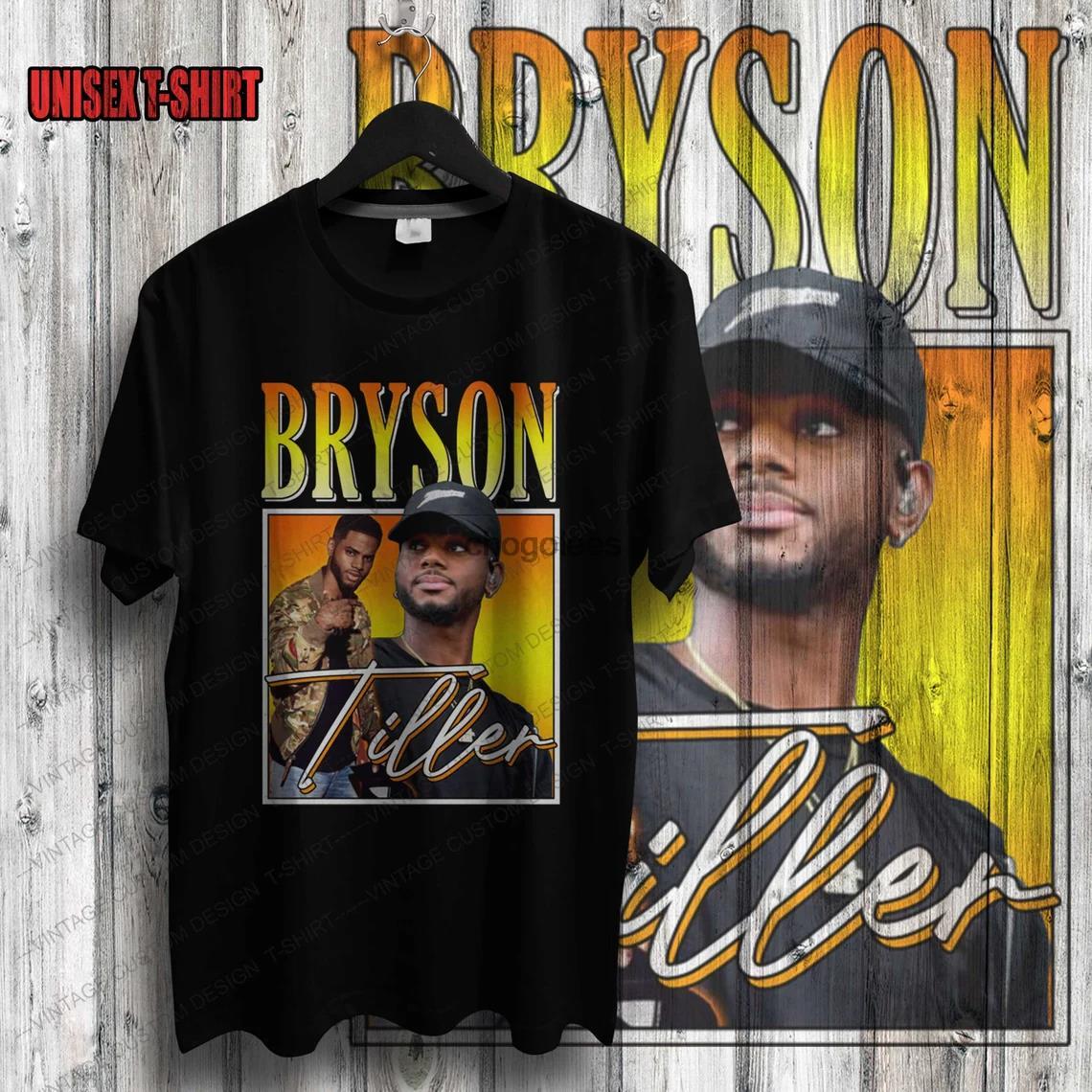Bryson tiller t-shirt unisex Hoodie, Sweatshirt | CoreVibeTees.com (Image 1)