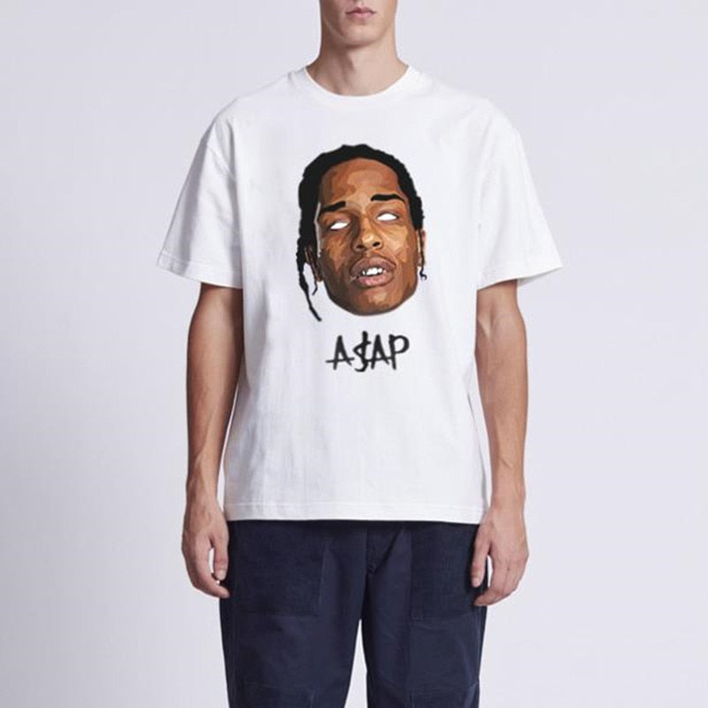 ASAP Rocky T shirts Loose Casualwear Hoodie, Sweatshirt | CoreVibeTees.com (Image 1)