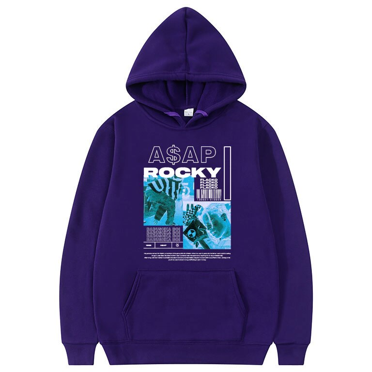 Asap Rocky Hoodies Oversized Streetwear Unisex Sweatshirt T-Shirts | CoreVibeTees.com (Image 2)