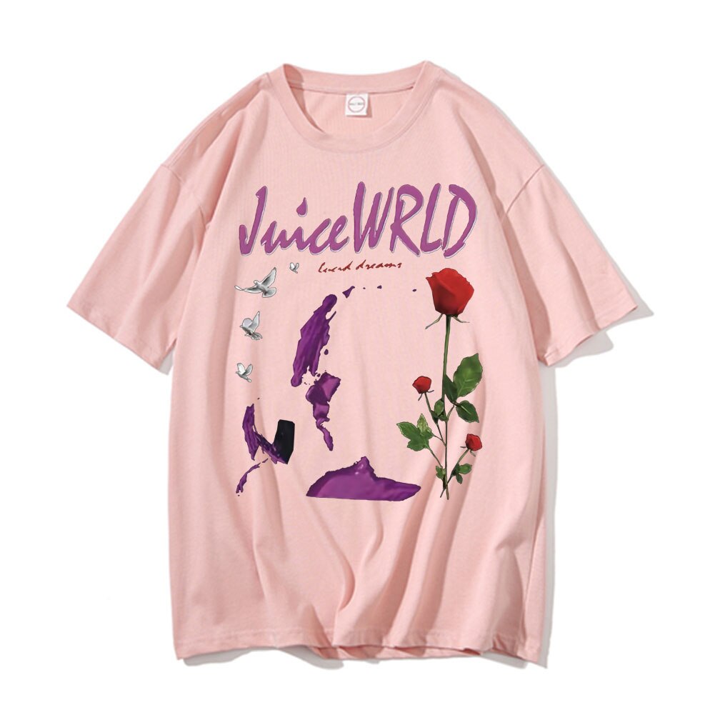 Juice Wrld Lucid Dreams Vintage Graphic  Oversized T shirt Hoodie, Sweatshirt | CoreVibeTees.com (Image 5)