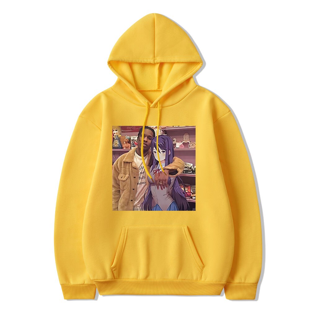 ASAP Rocky Anime Darling In The Franxx Zero Hoodies  Streetwear Unisex T-Shirts, Sweatshirt | CoreVibeTees.com (Image 3)
