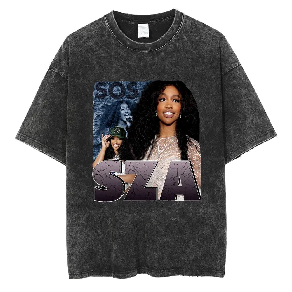 SZA Vintage T-shirt Style001 Hoodie, Sweatshirt | CoreVibeTees.com (Image 5)