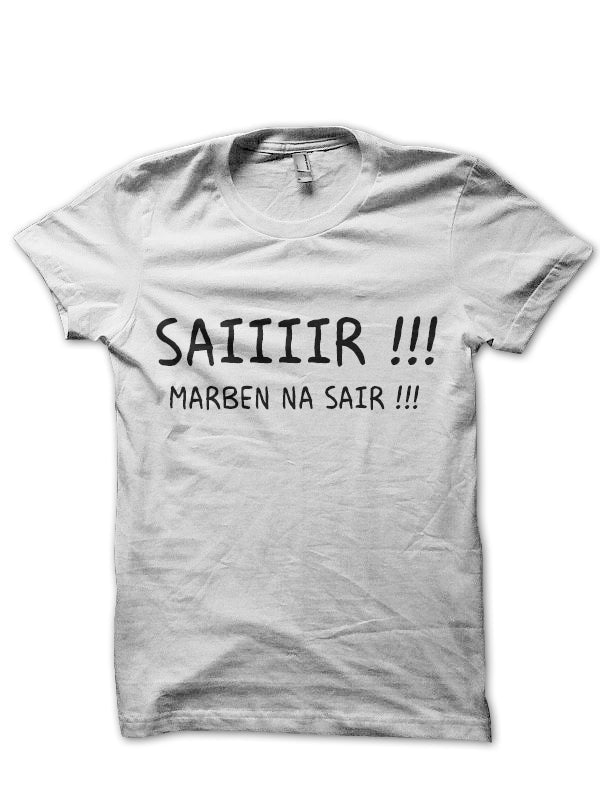SAIIIR MARBEN NA SAIR White T-Shirt Hoodie, Sweatshirt | CoreVibeTees.com