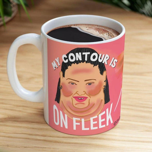 [SALE UP TO 50%] 1000 Lb Sisters ON FLEEK Reality Television Ceramic Mug, (11oz, 15oz) Amy and Tammy Slaton Funny Pop Culture Giftstyle{n002}2