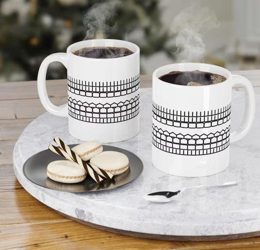 [SALE UP TO 50%] Hidden Message Mug, Funny Swear Word Coffee Cup, Subtle Profanity Gift, Sarcastic Humor Mug for Adults, Mug Gift