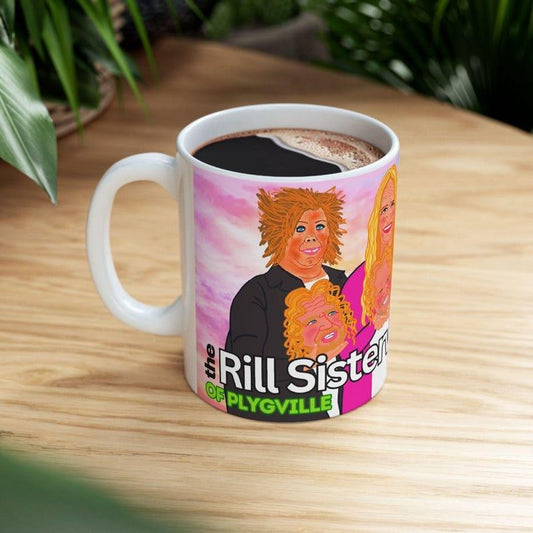 [SALE UP TO 50%] The RILL SISTERWIVES of Plygville Reality Television Ceramic Mug, (11oz, 15oz) Kody Brown Funny Pop Culture Gift